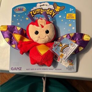 Webkinz Zumbuddy Zed WE000600 NWT Unused Code New Stuffed Plush Toy